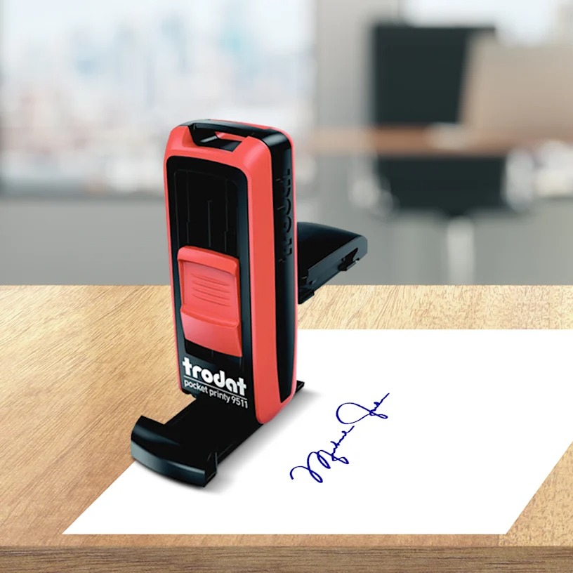Pocket stamp product