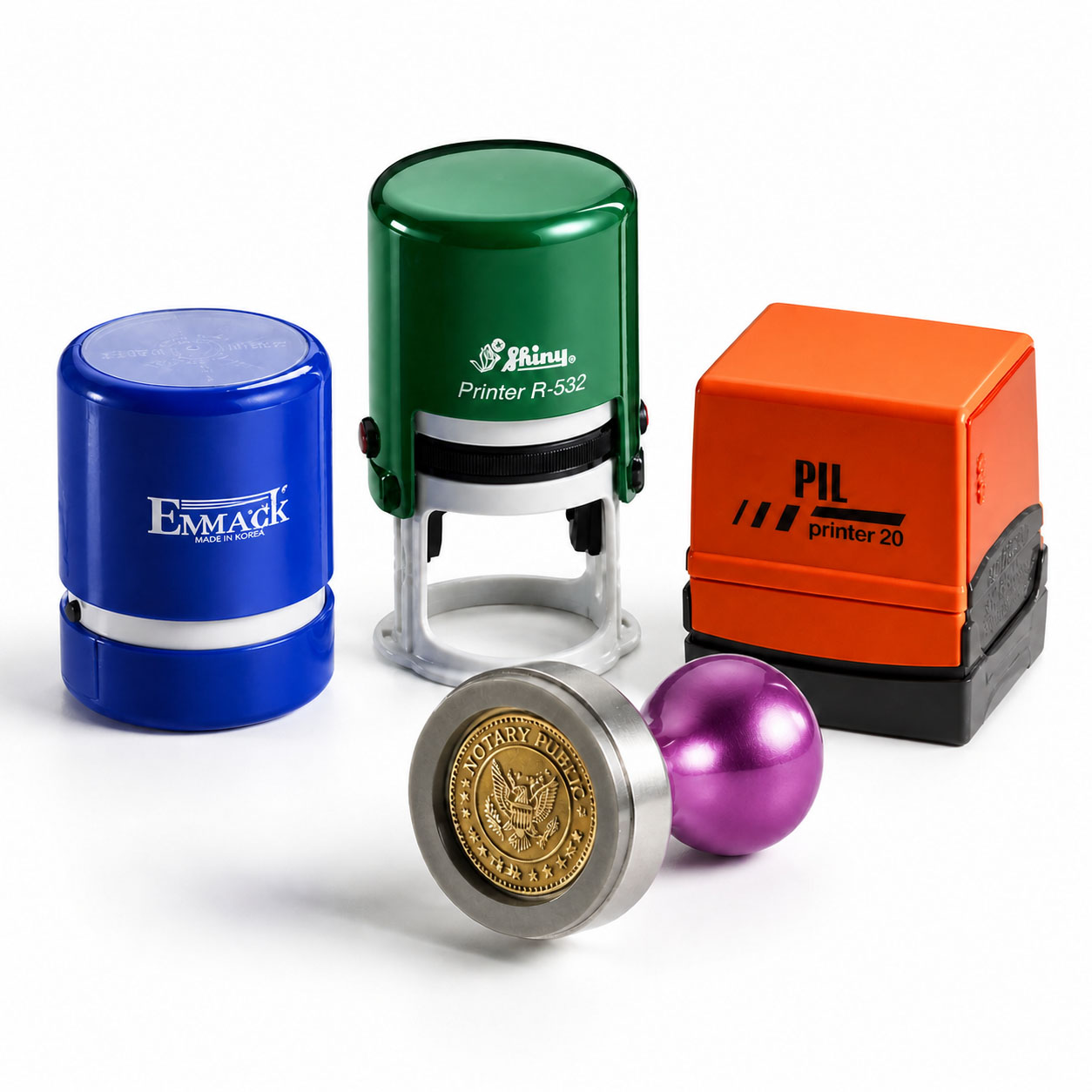Round stamp product