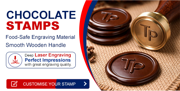 Chocolate stamps