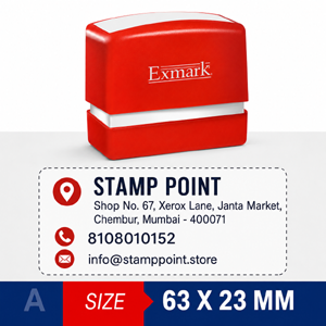 Address stamp Exmark
