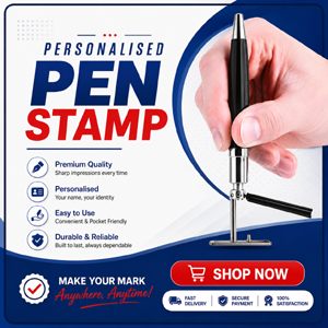 Pen stamp product example